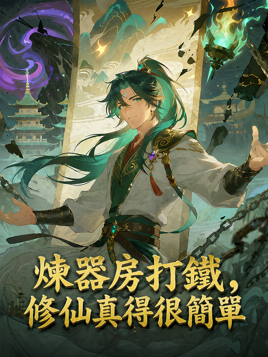 《煉器房打鐵，修仙真得很簡單》封面
