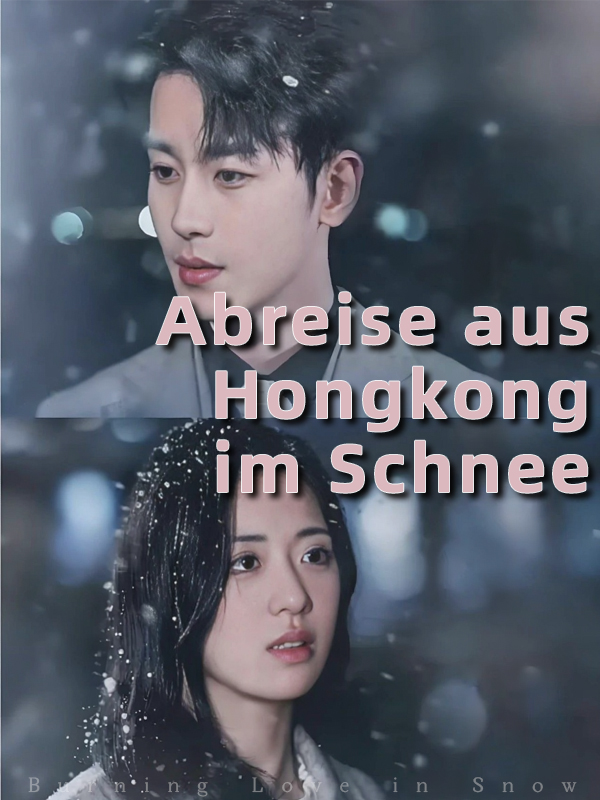 Abreise aus Hongkong im Schnee