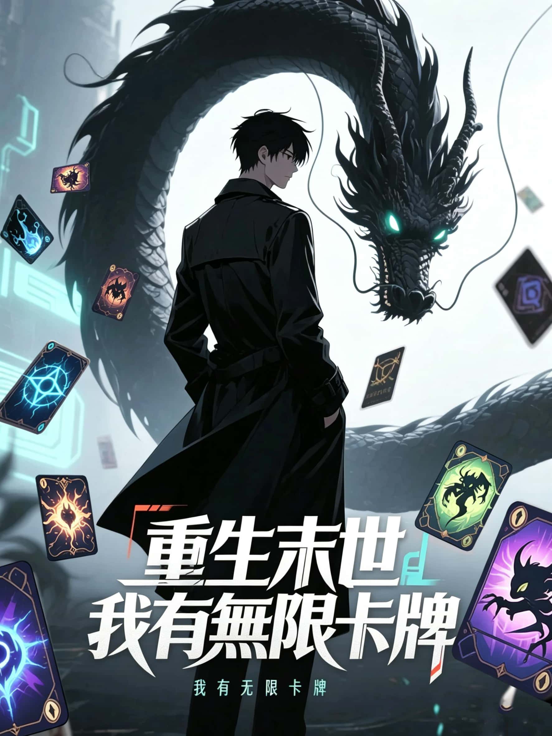 《重生末世我有無限卡牌》封面