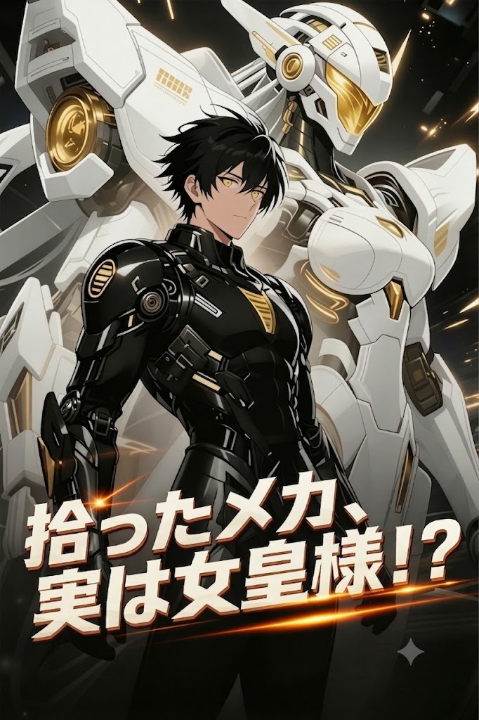 「拾ったメカ、実は女皇様！？」のカバー画像