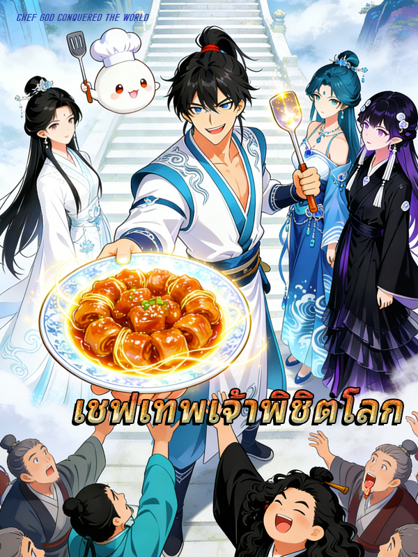 หน้าปกเชฟเทพเจ้าพิชิตโลก