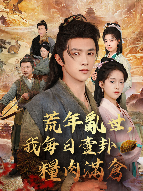 《荒年亂世,我每日壹卦糧肉滿倉》封面