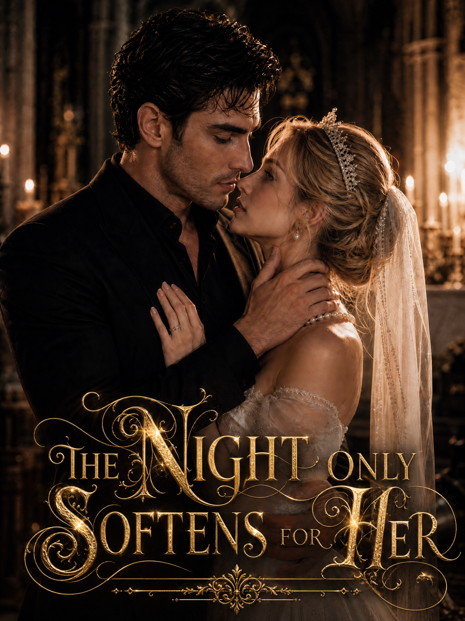 The night is only gentle toward her