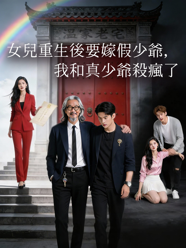 《女兒重生後要嫁假少爺，我和真少爺殺瘋了》封面