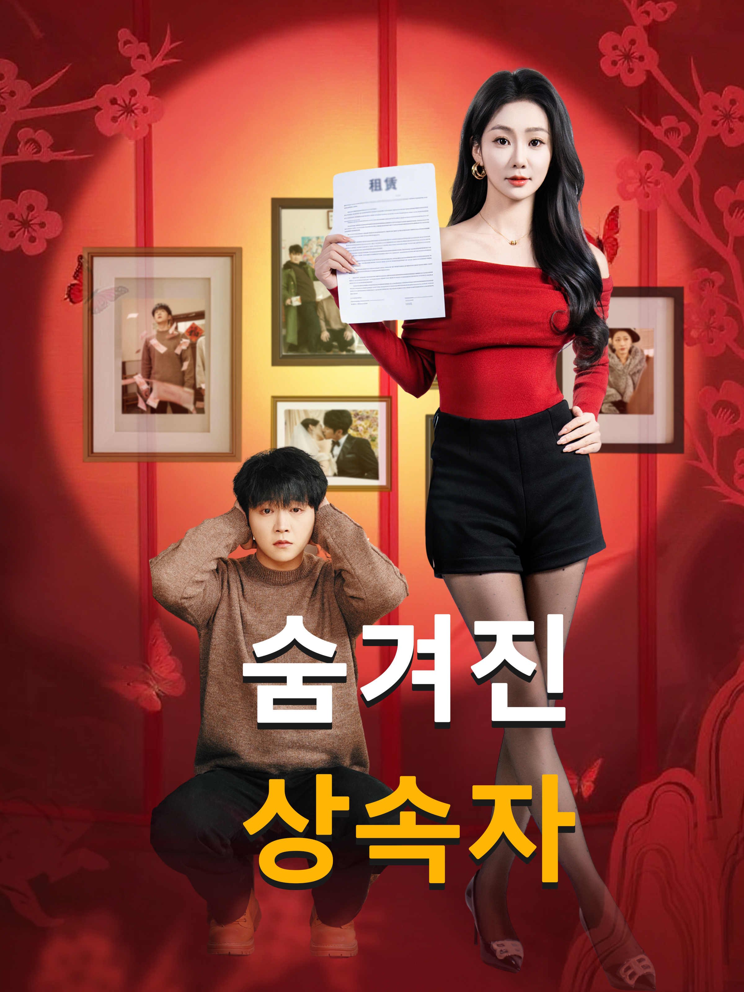 숨겨진 상속자 표지
