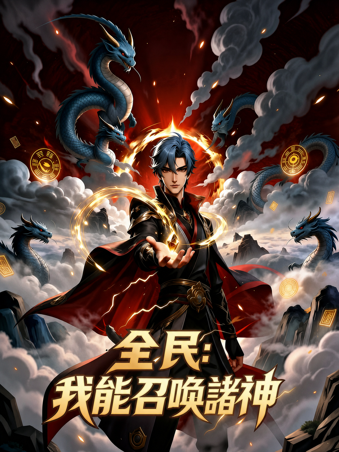 《全民：我能召喚諸神》封面