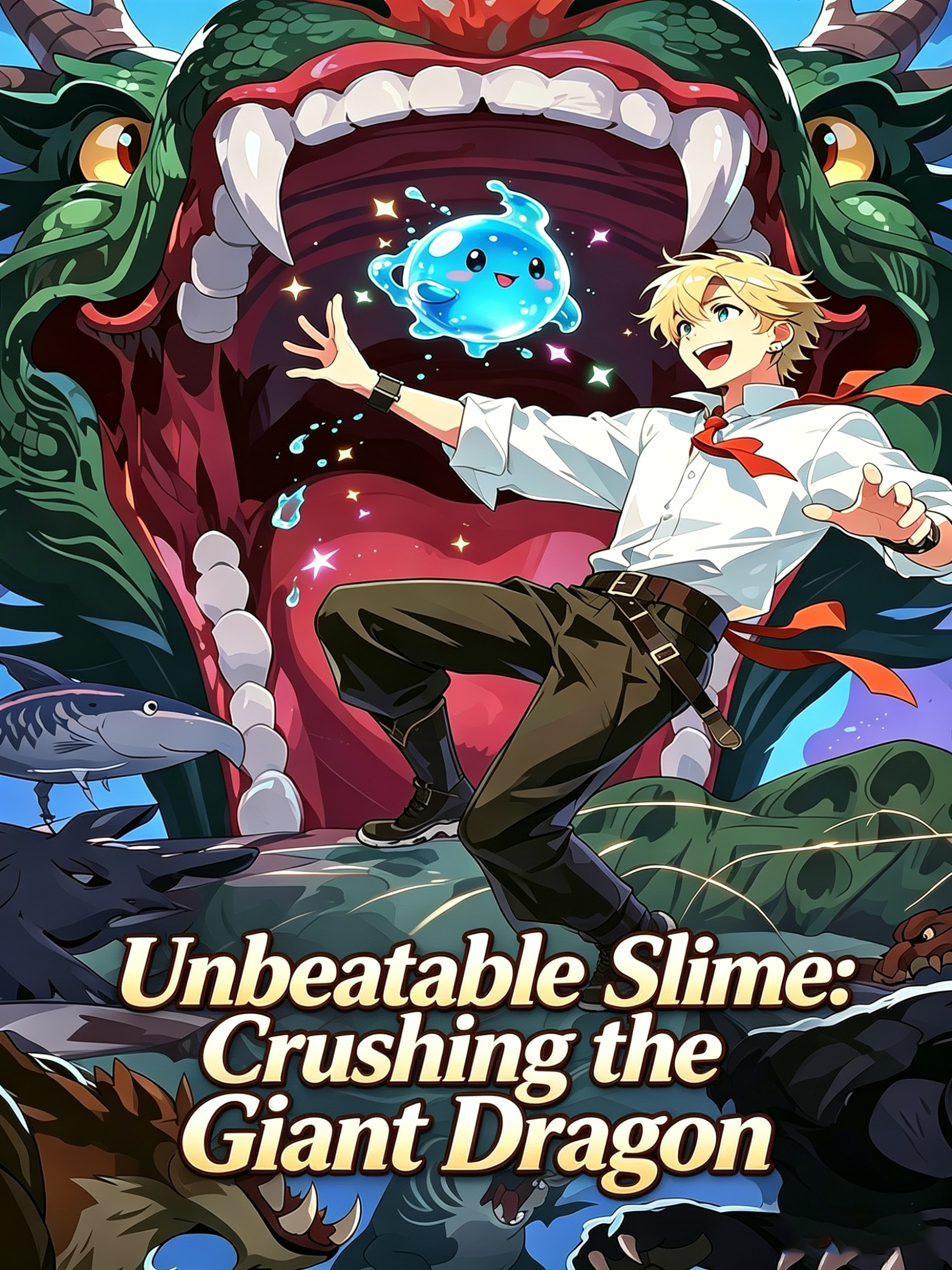 Unbeatable Slime: Crushing the Giant Dragon