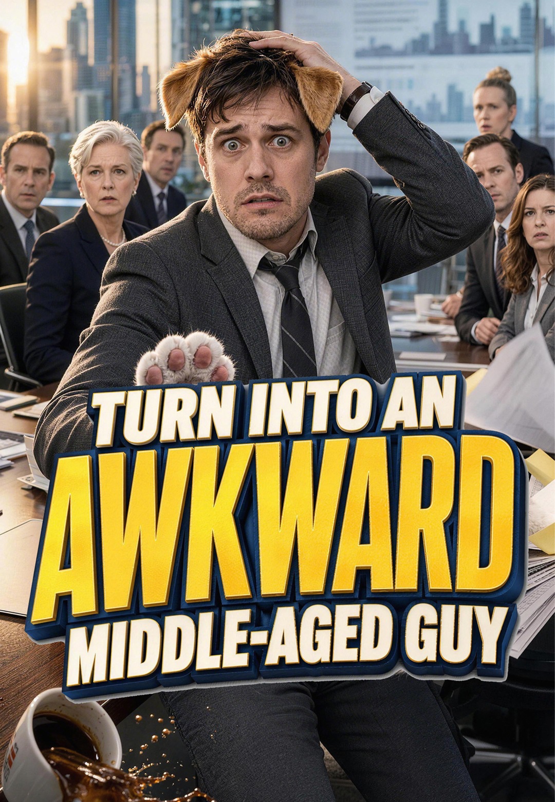 TURN INTO AN AWKWARD MIDDLE AGED GUY