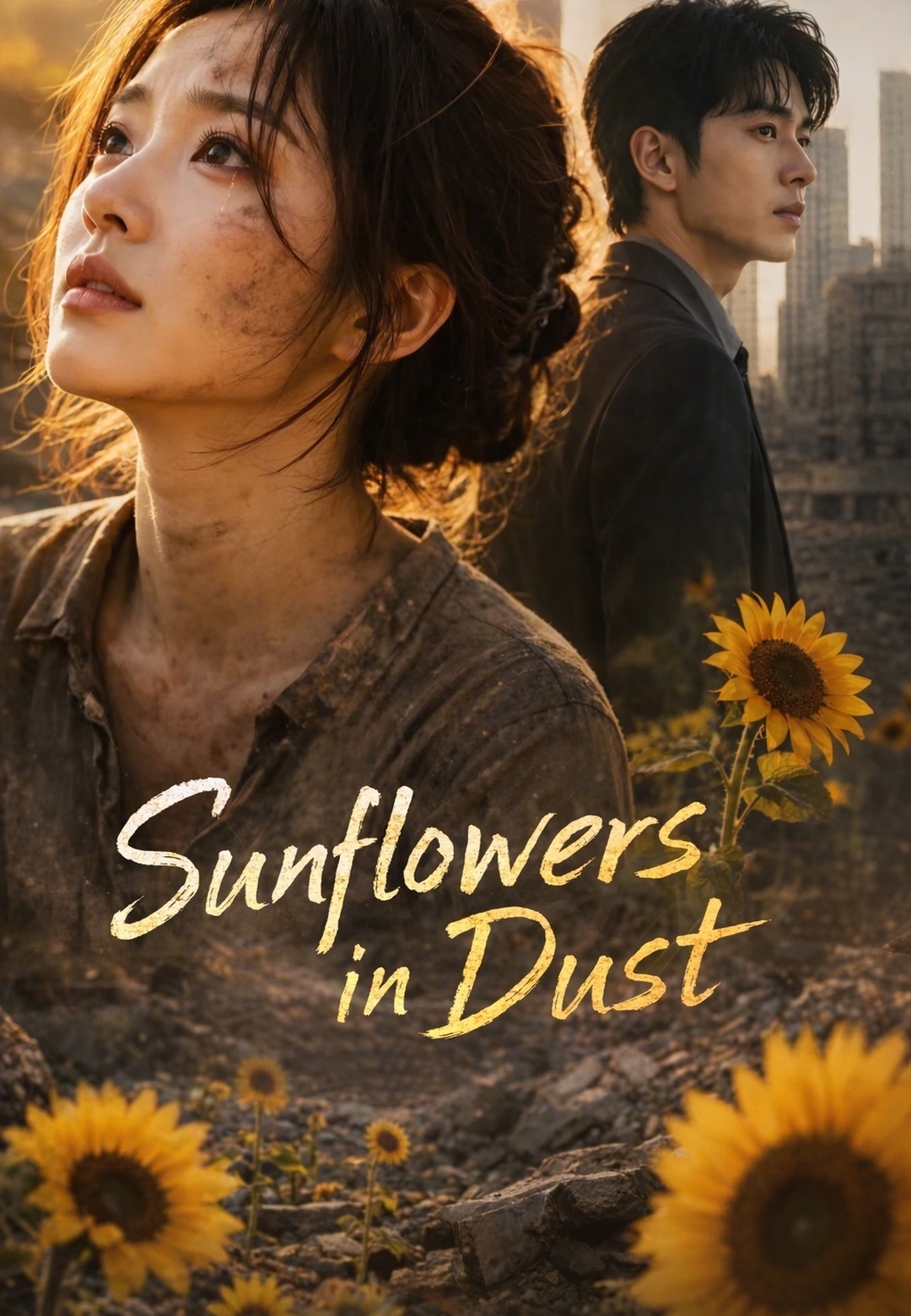 Sunflowers in Dust