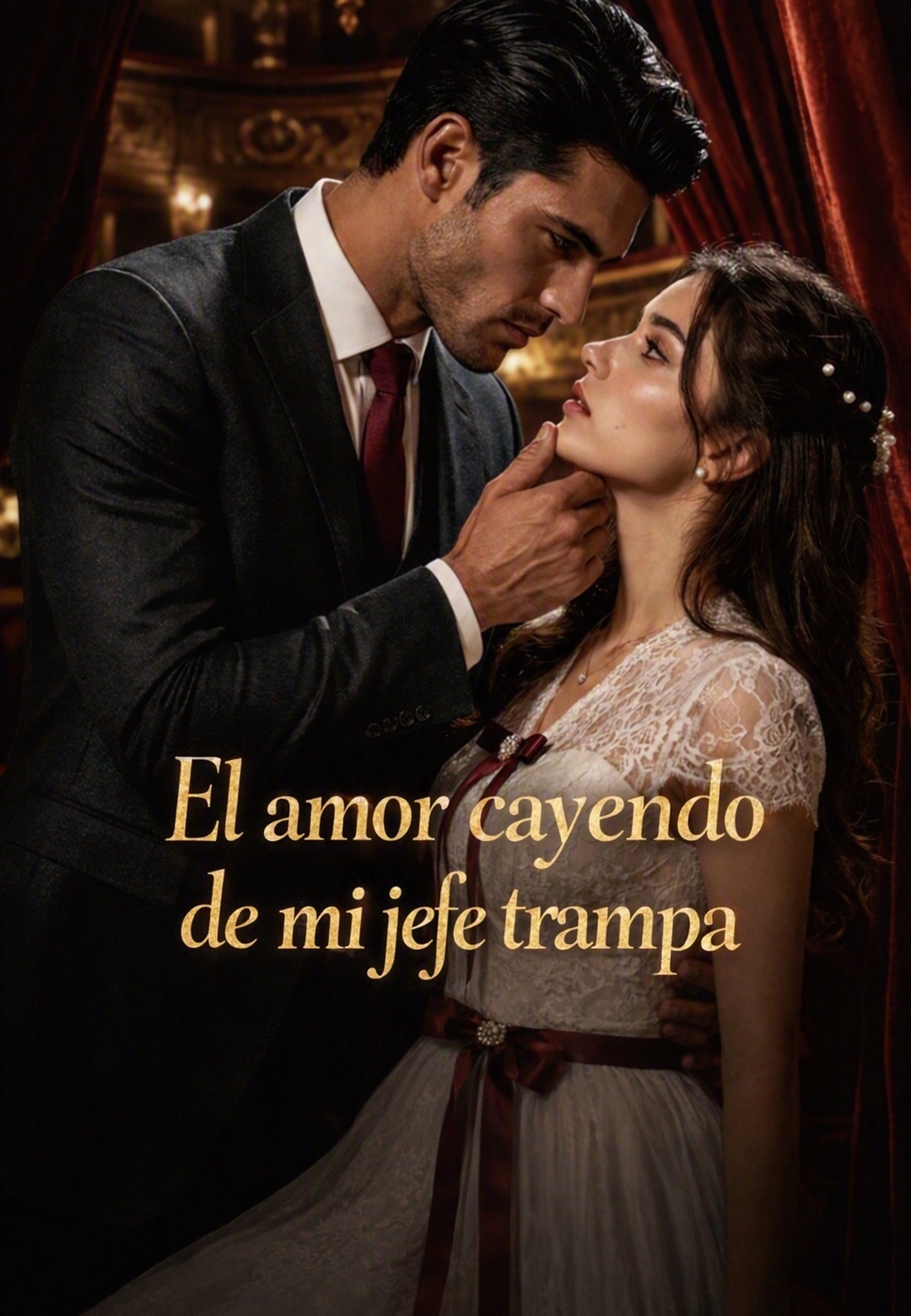 El amor cayendo de mi jefe trampa