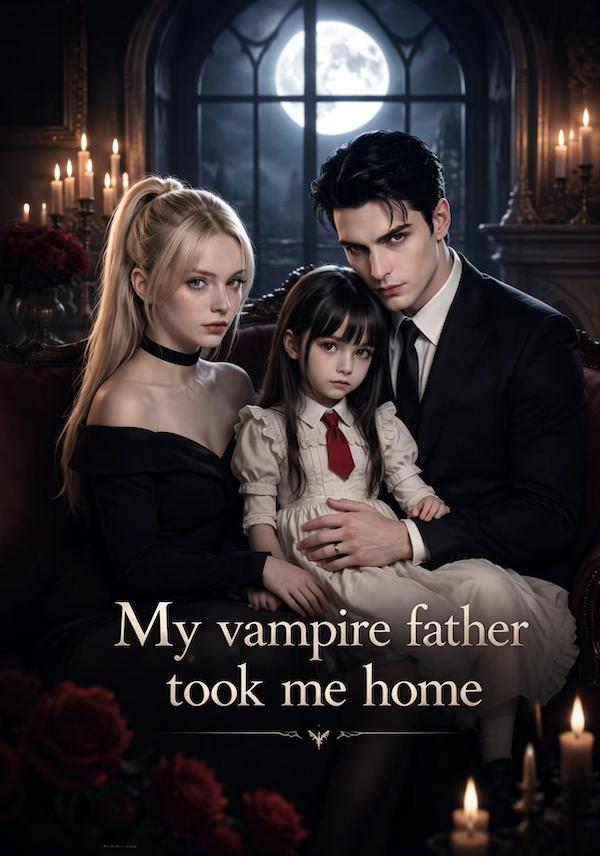 My vampire father took me home