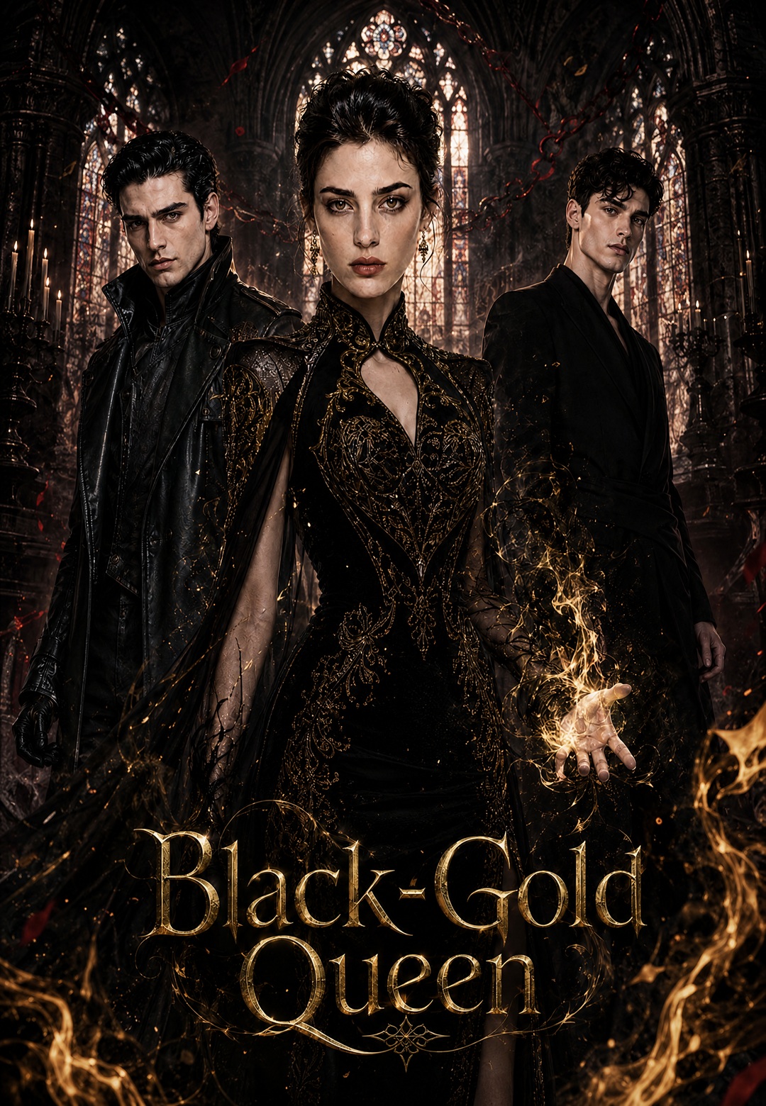 Black-Gold Queen