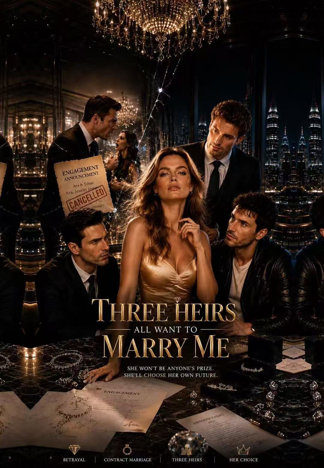 Poster Three Heirs All Want To Marry Me