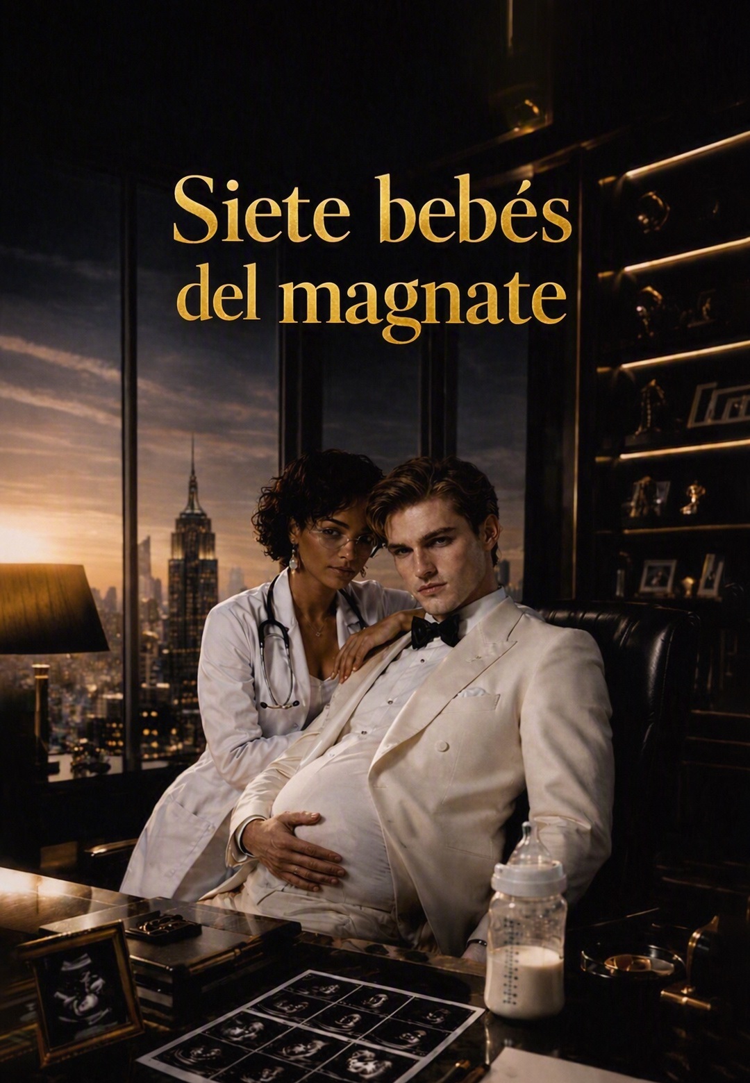 Siete bebés del magnate