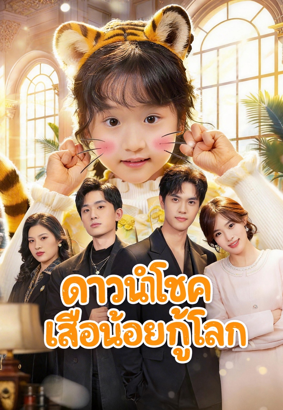 หน้าปกดาวนำโชคเสือน้อยกู้โลก