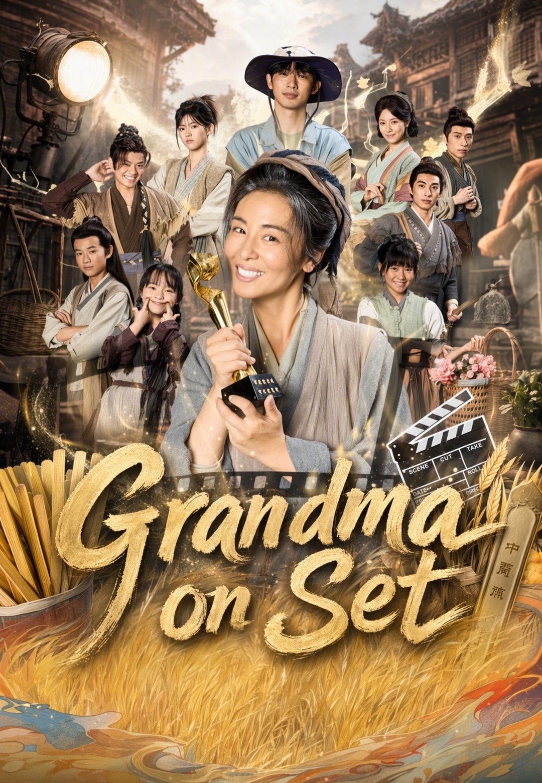 Grandma on Set
