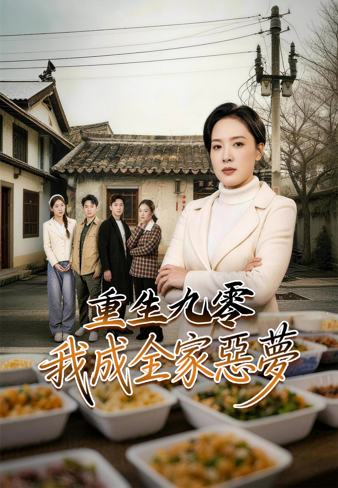 《重生九零我成全家惡夢》封面