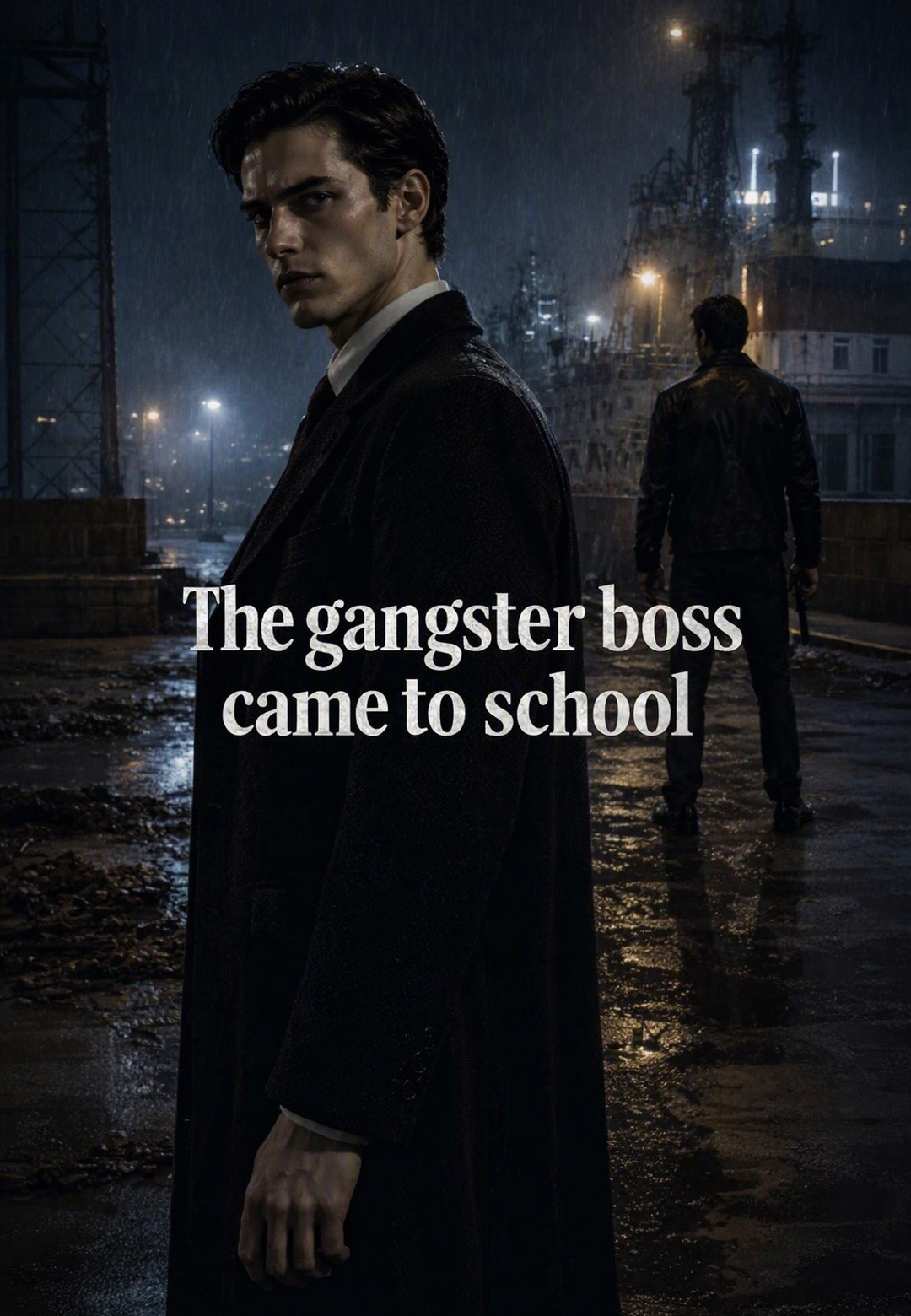 The gangster boss came to school