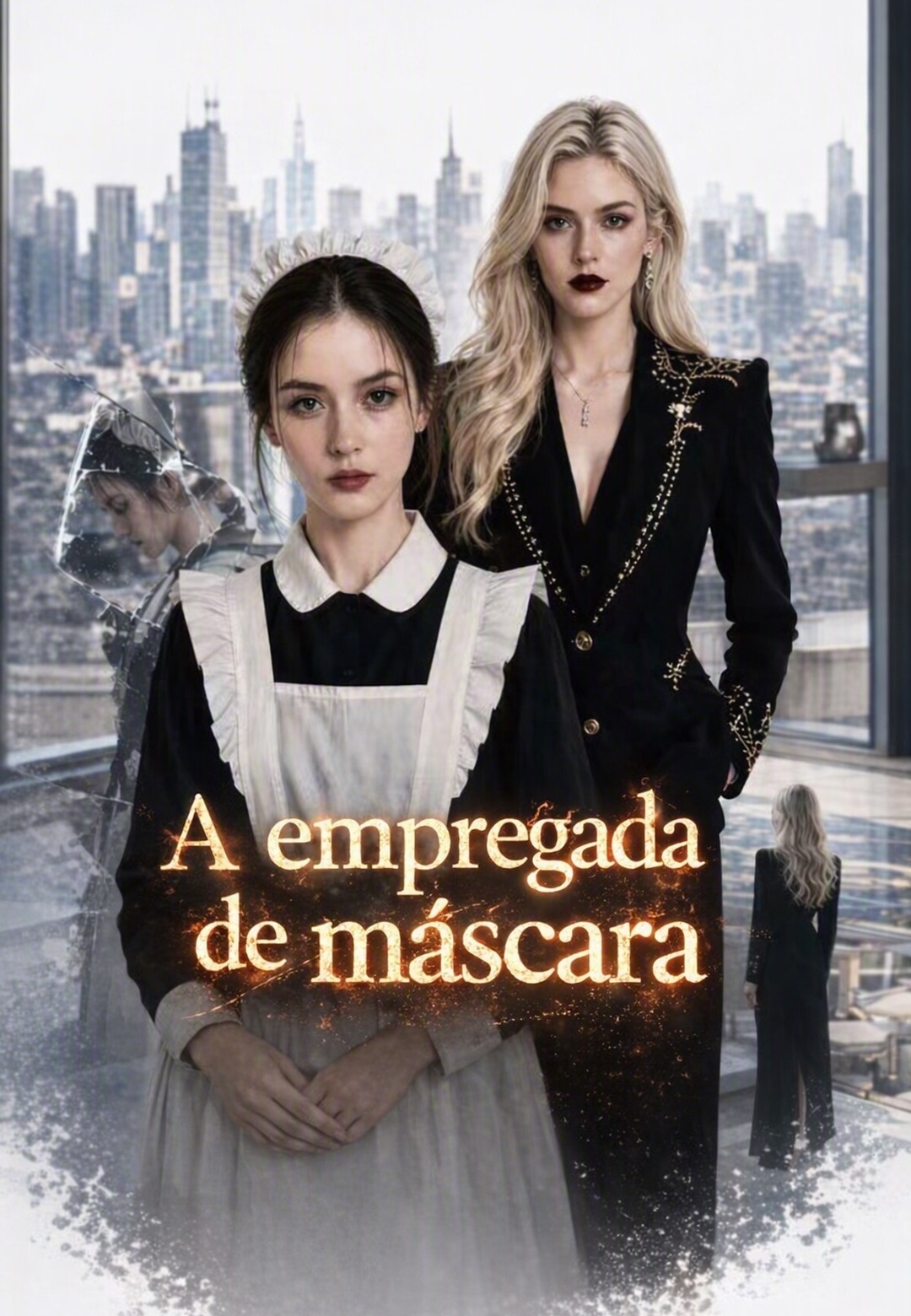 A empregada de máscara
