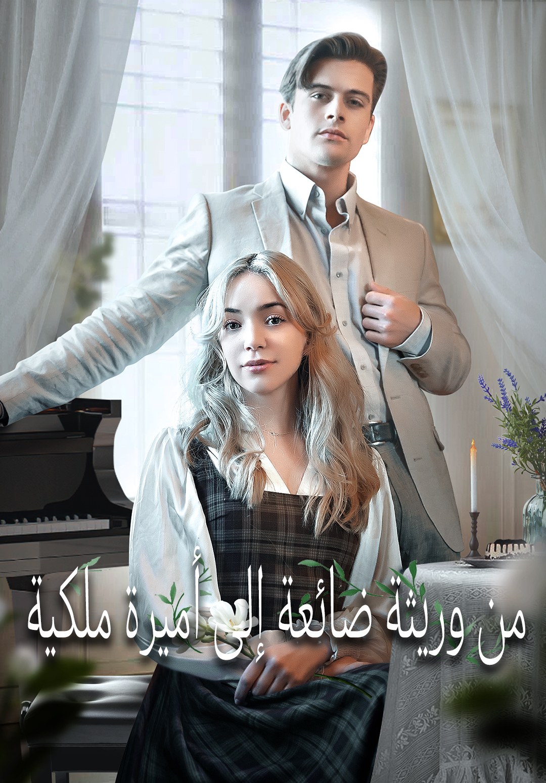 غلاف من وريثة ضائعة إلى أميرة ملكية