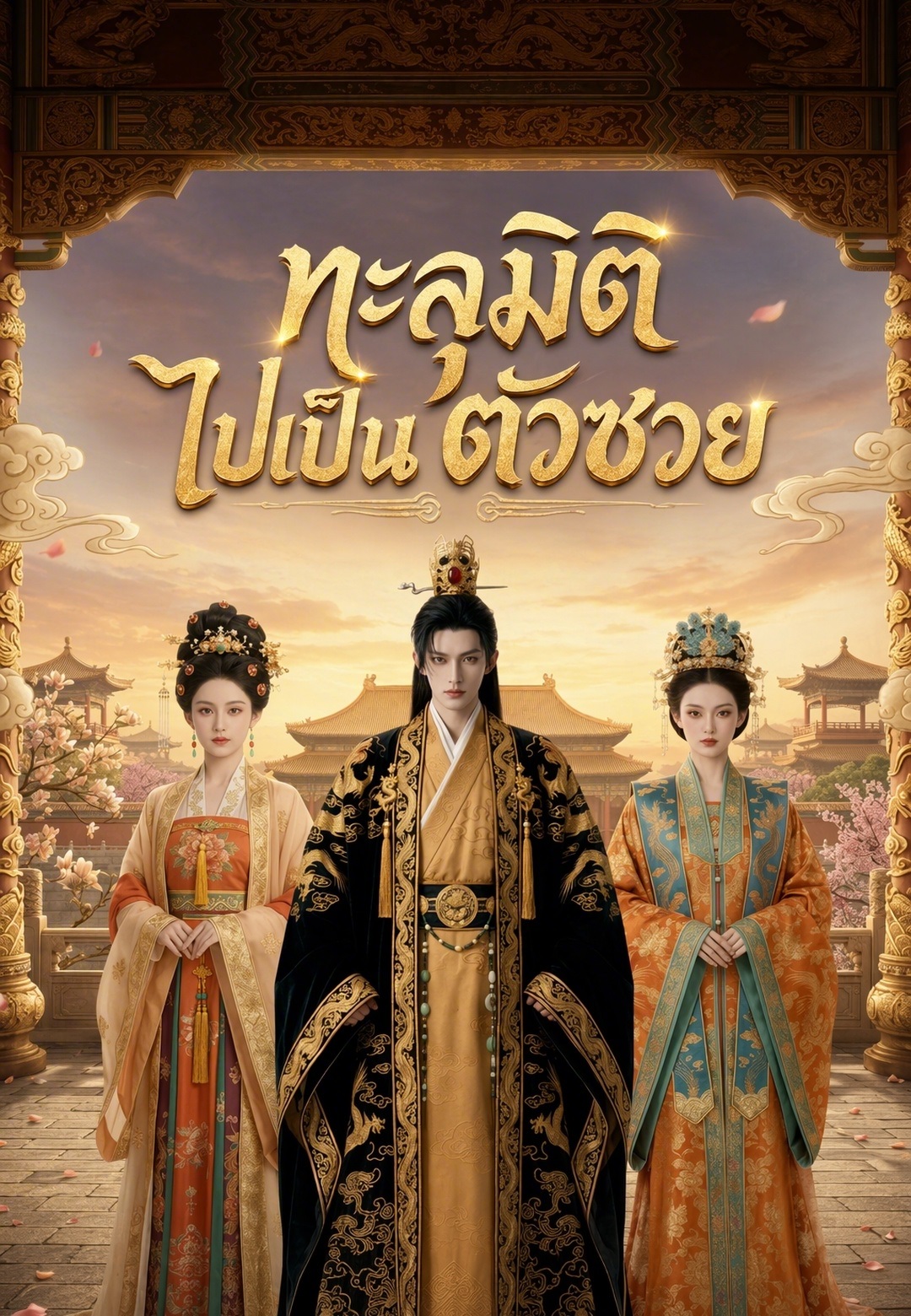 หน้าปกทะลุมิติไปเป็นตัวซวย