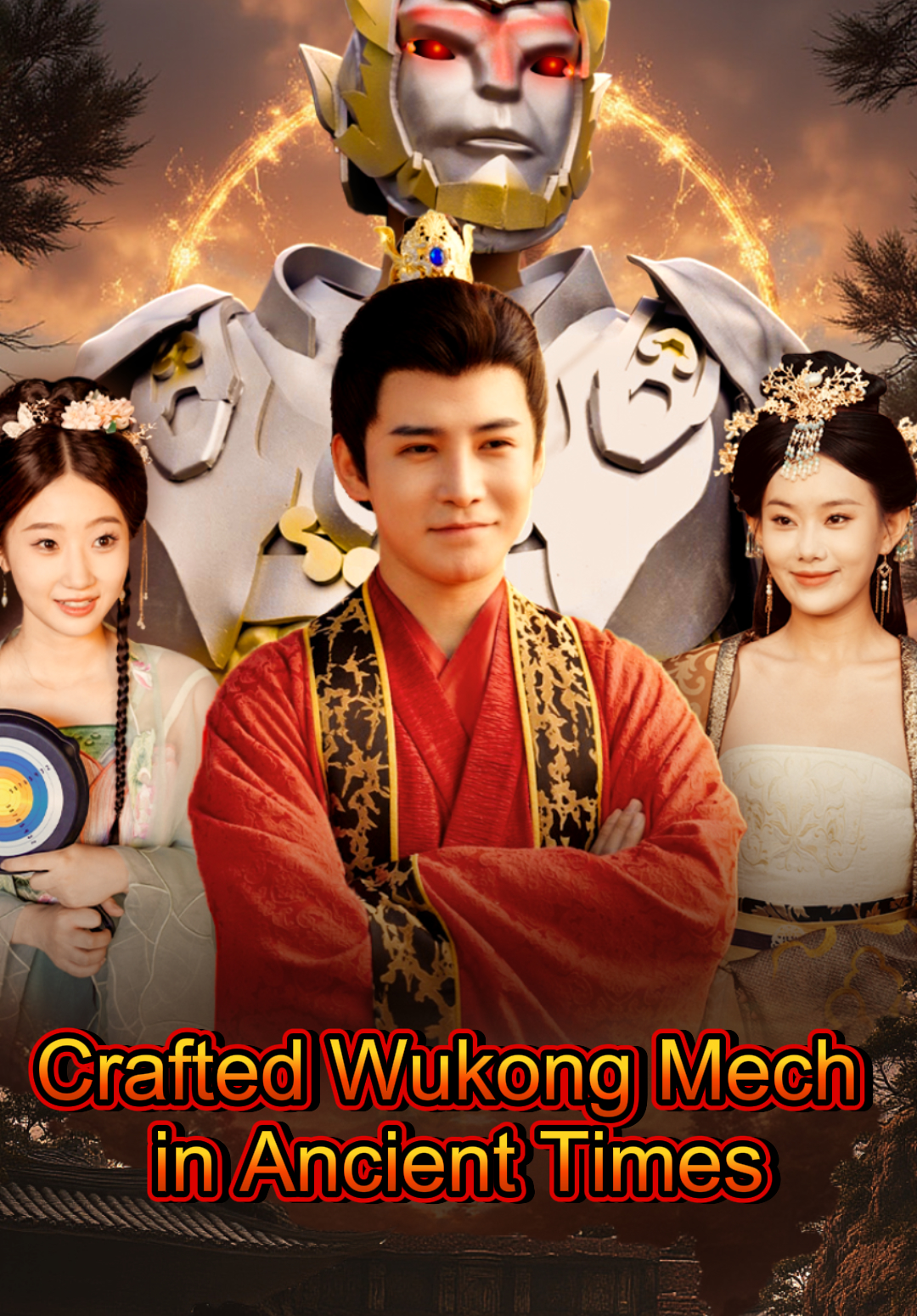 Crafted Wukong Mech in Ancient Times