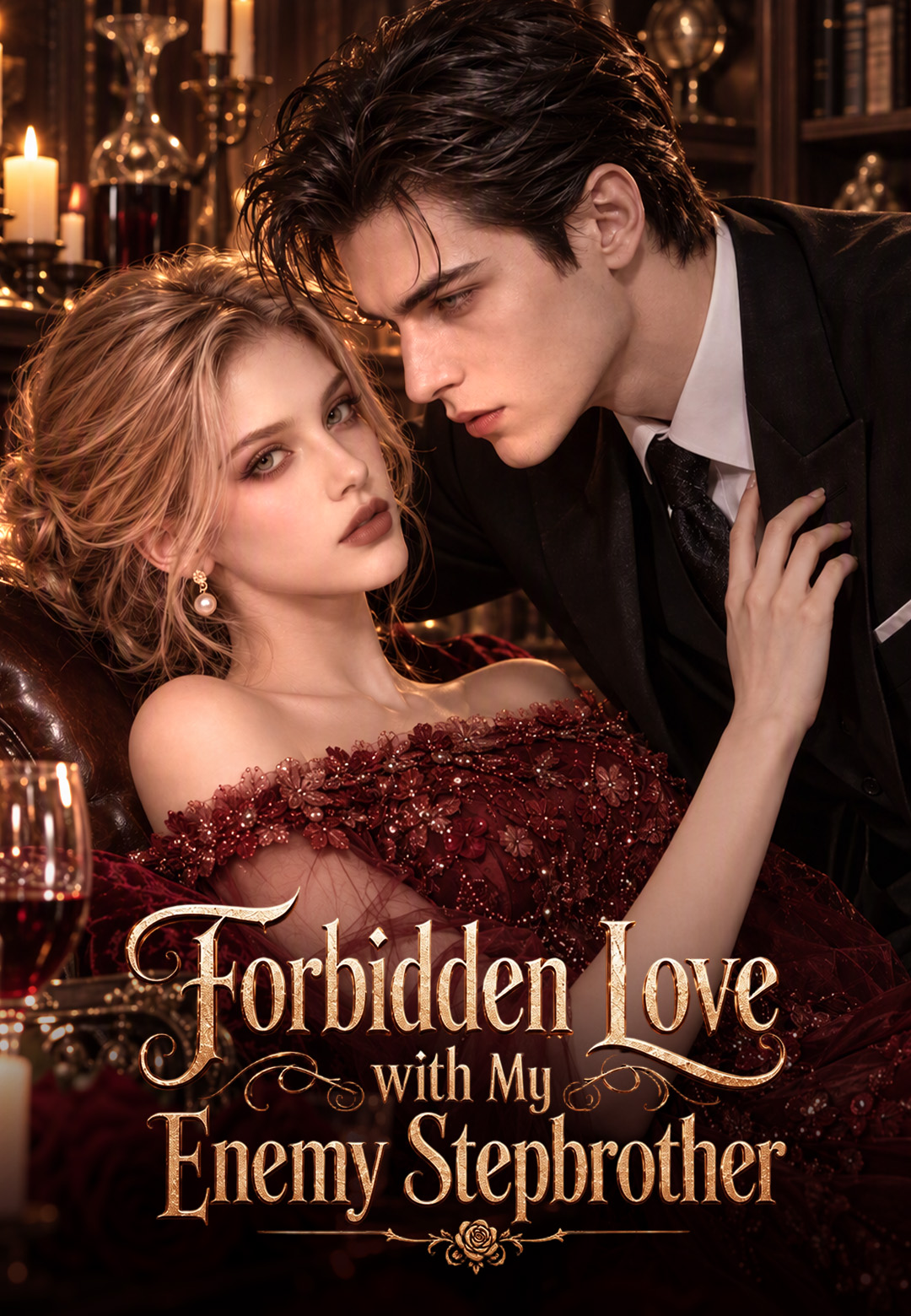 Forbidden Love with My Enemy Stepbrother
